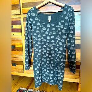 Vintage Billabong pirate ship dress